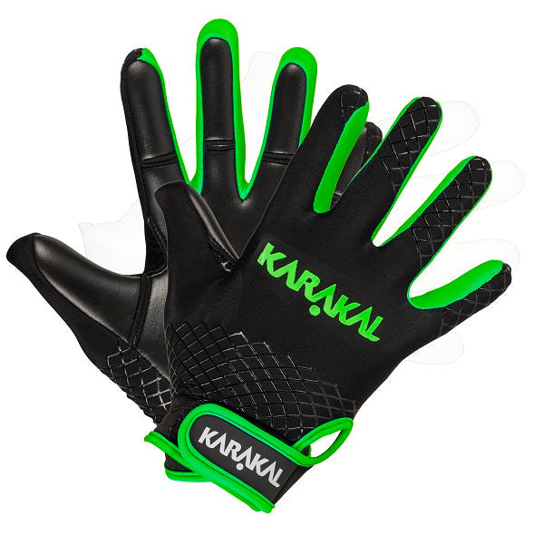 Neon green 2025 gloves football